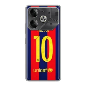 Чохли Мессі для Tecno Pova 6 (AlphaPrint) (Messi Barca 10)