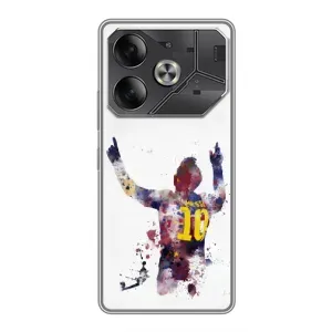 Чохли Мессі для Tecno Pova 6 (AlphaPrint) (Messi Barca)