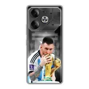 Чохли для Tecno Pova 6 (Leo чемпіон) (AlphaPrint) (Мессі Чемпіон)