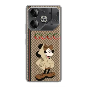 Чохли  GUCCI для ТЕКНО Pоva 6 (AlphaPrint) (Mickey GUCCI)