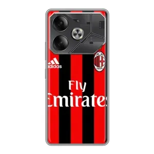 Чехлы для Tecno Pova 6 (VPrint) - Футбольные клубы (Milan)