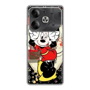 Чохол Disney Mouse Tecno Pova 6 (PREMIUMPrint) (Мінні peace)
