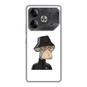 Чохли з Мавпами NFT для Tecno Pova 6 (AlphaPrint) (мавпа NFT Adidas)