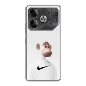 Чохли з Мавпами NFT для Tecno Pova 6 (AlphaPrint) (мавпа NFT Nike)