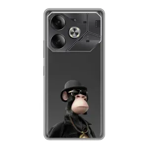 Чохли з Мавпами NFT для Tecno Pova 6 (AlphaPrint) (Мавпа NFT)