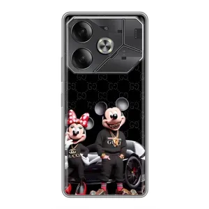 Чохол Disney Mouse Tecno Pova 6 (PREMIUMPrint) (Родина Маусів)
