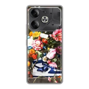 Чехол для Tecno Pova 6 - с принтом Найк (AlphaPrint) (Стиль Найк)
