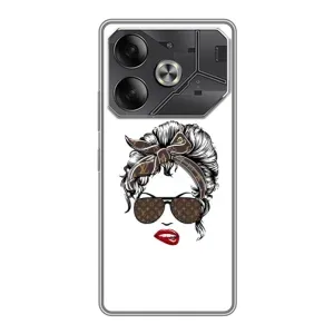 Чохли Луі Вітон для Tecno Pova 6 (AlphaPrint - LOUIS VUITTON) (стильна з луі вітон)