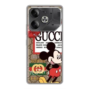 Чохол Disney Mouse Tecno Pova 6 (PREMIUMPrint) (Стильний Міккі)