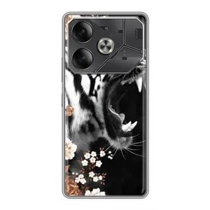 Чохли з картинкою животних Tecno Pova 6 (Стильний ТИГР)
