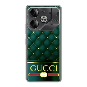 Чохли  GUCCI для ТЕКНО Pоva 6 (AlphaPrint) (Текстура Гуччі)
