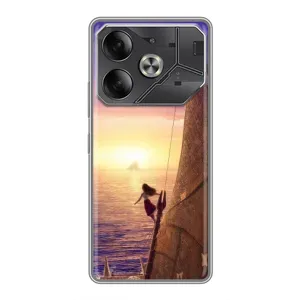 Чехол с мультфильмом Моана Tecno Pova 6 (Закат Ваяна)