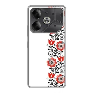 Чехол для Патриота Украины Tecno Pova 6 - (AlphaPrint) (Яркая вишиванка)