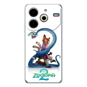 Чехол Зоотрополіс на Tecno Pova 7 Pro (Зверополис 2)