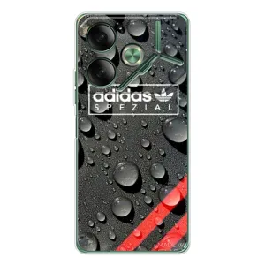 Чехлы Адидас для Tecno Pova 7 (AlphaPrint) (Адидас принт)