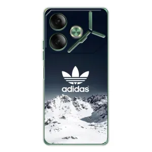 Чехлы Адидас для Tecno Pova 7 (AlphaPrint) (Адидас в горах)