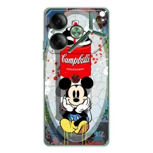 Чехол Disney Mouse Tecno Pova 7 (PREMIUMPrint) (Американский Маус)
