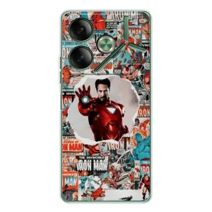 Чохли з героями Марвел Tecno Pova 7 (VPrint)