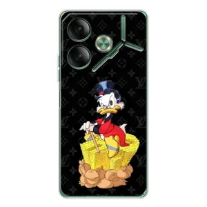 Чехли для Tecno Pova 7 - Скрудж МакДак Louis Vuitton (PREMIUMPrint) (Богатство Макдака)
