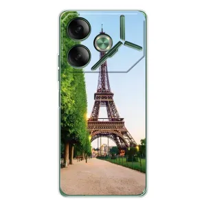 Чохол Ейфелева Вежа Tecno Pova 7 - (AlphaPrint)