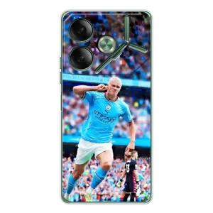 Чохли з футболістом Ерлінг Холанд для Tecno Pova 7 (AlphaPrint) (фанати Холанда)