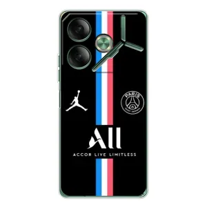 Чехлы PSG для Tecno Pova 7 (AlphaPrint) (футболка ПСЖ)