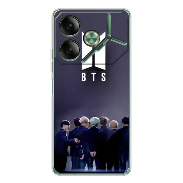 Чехол с принтом «Группа BTS» для TECNO Pova 7