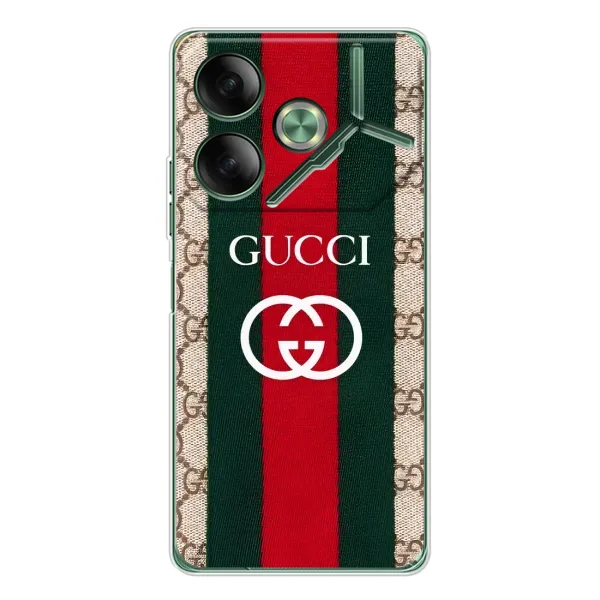 Чехол с принтом «Gucci дизайн» для TECNO Pova 7