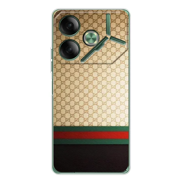 Чехол с принтом «Гуччи Фон» для TECNO Pova 7