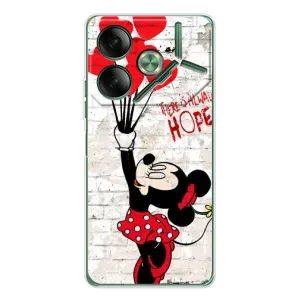 Чехол Disney Mouse Tecno Pova 7 (PREMIUMPrint) (Heart Minni)