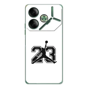 Чехлы для Tecno Pova 7 - с картинкой JORDAN (AlphaPrint) (Jordan 23)