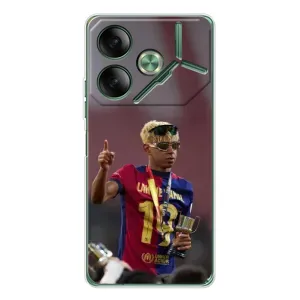 Чохол з футболістом Ламін Ямаль Tecno Pova 7 (Lamine Yamal)