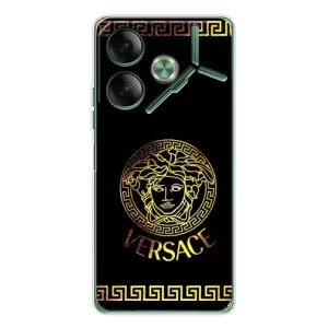 Чехол с принтом «Logo Versace» для TECNO Pova 7