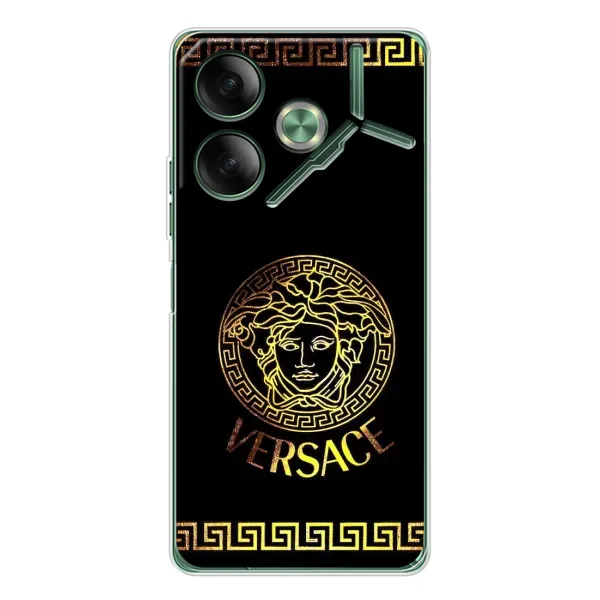 Чехол с принтом «Logo Versace» для TECNO Pova 7