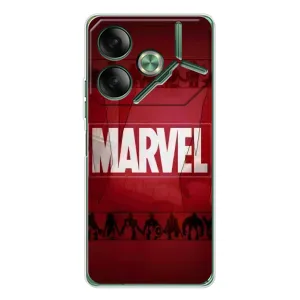 Чехол с принтом «MARVEL» для TECNO Pova 7