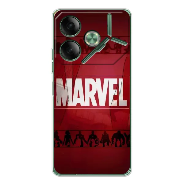 Чехол с принтом «MARVEL» для TECNO Pova 7 Чехол с принтом «MARVEL» для TECNO Pova 7