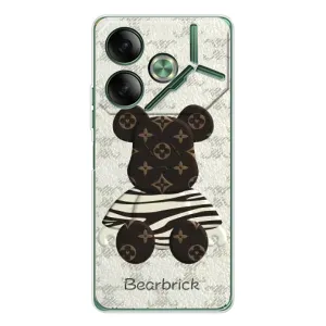 Круті Чохли Луі Віттон для Tecno Pova 7 (AlphaPrint) (Ведмідь LV)