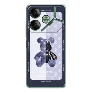 Круті Чохли Луі Віттон для Tecno Pova 7 (AlphaPrint) (Медведик LV)