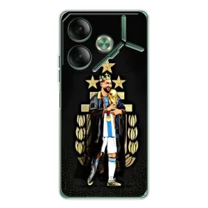 Чохли для Tecno Pova 7 (Leo чемпіон) (AlphaPrint) (Мессі Король)
