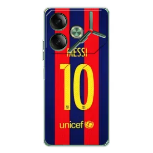Чохли Мессі для Tecno Pova 7 (AlphaPrint) (Messi Barca 10)