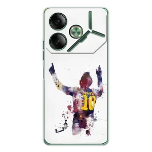 Чохли Мессі для Tecno Pova 7 (AlphaPrint) (Messi Barca)