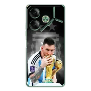 Чохли для Tecno Pova 7 (Leo чемпіон) (AlphaPrint) (Мессі Чемпіон)