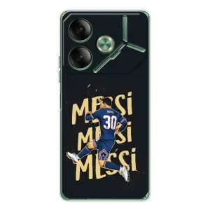 Чохли для Tecno Pova 7 (Leo чемпіон) (AlphaPrint) (Messi ПСЖ)