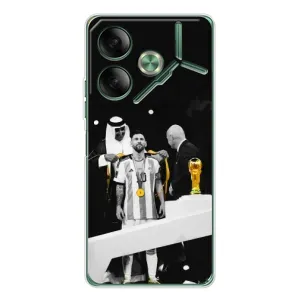 Чохли для Tecno Pova 7 (Leo чемпіон) (AlphaPrint) (Мессі коронований)
