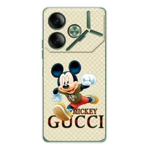 Чехол Disney Mouse Tecno Pova 7 (PREMIUMPrint) (Mikki Gucci)