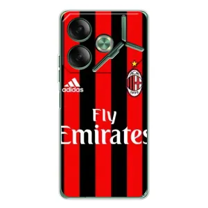 Чехлы для Tecno Pova 7 (VPrint) - Футбольные клубы (Milan)