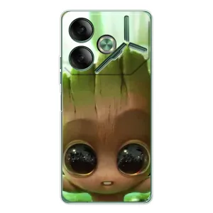 Чехол с принтом «Милый Грут» для TECNO Pova 7