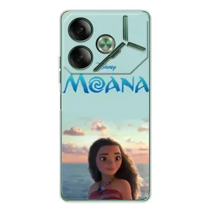Чехол с мультфильмом Моана Tecno Pova 7 (Портрет Моана)