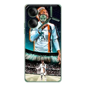 Чохол Неймар для Tecno Pova 7 (AlphaPrint) (Неймар ПСЖ)