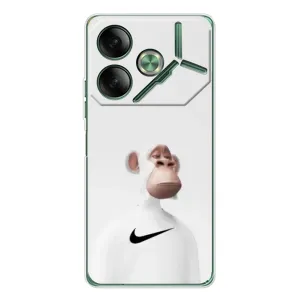 Чохли з Мавпами NFT для Tecno Pova 7 (AlphaPrint) (мавпа NFT Nike)